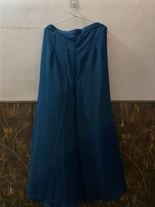 Stunning Teal Sequin Ethnic Gown