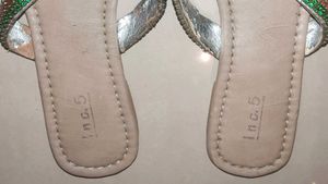🟩◻🟧 Original INC.5 Crystal Slide Sandals