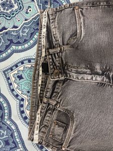 Stylish Grey Denim Jeans