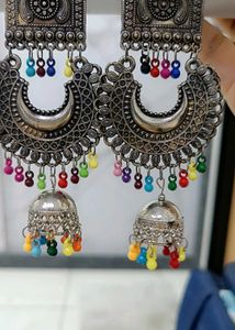 Afghani Oxidised Earings