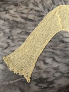 Yellow Crochet Top
