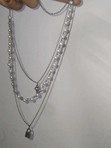 Layered Pearl Necklace