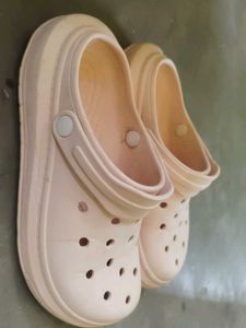 Comfortable Beige Clogs
