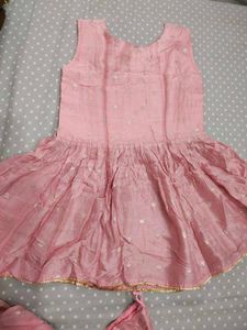 Pink Kurta Set with Dupatta