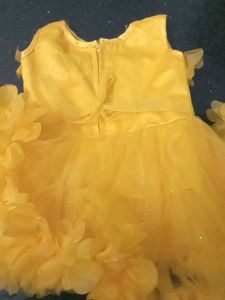 1-2 Yrs Girl Party Wear Frock