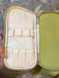Lime Green Travel Toiletry Bag
