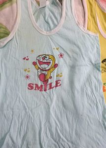 Kids baniyan Bundle - Cartoon Prints