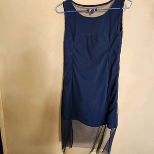Black Net Indo Western Dress