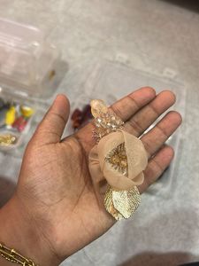 Combo of 2 Hair Clips with Embellishments