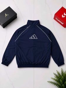 Adidas Navy Track Jacket/Zipper