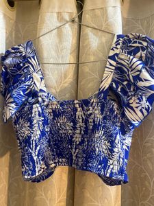 Blue Printed Co-ord Set – Brand New