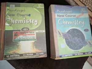 Pradeep's New Course Chemistry Vol I & II