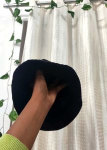 Stylish Black Bucket Hat