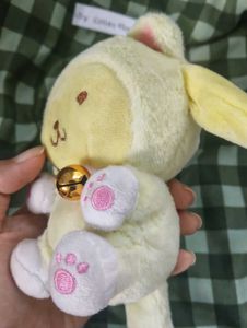 SALE ❗sanrio pompompurin small plushie keycharm