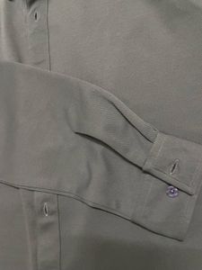 Men's Solid Color Long Sleeve Shirt