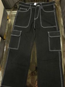 Black Cargo Pants