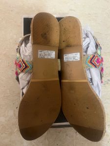 Inc 5 Bohemian Beaded Sandals