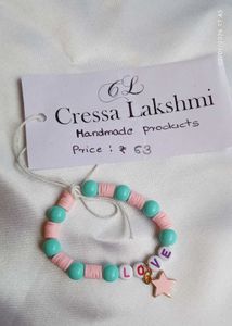 Cute 'Love' Beaded Bracelet
