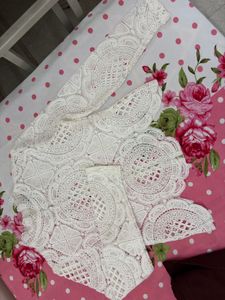 Elegant White Lace Top