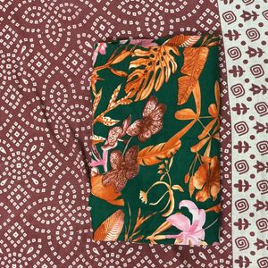 Vibrant Floral Print Kurta with pants