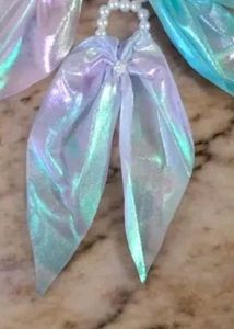 Korean Bow Stylish Pearl Scrunchie