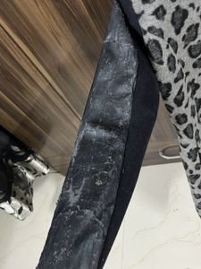 New Oner Leopard Over Coat With Flaws