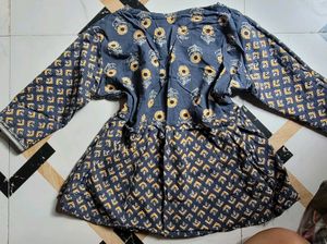 Floral Print Mini kurti