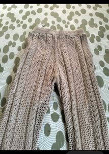 Crocheted Bell Bottom Pants
