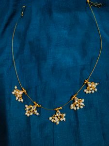 Exquisite Pearl &amp; Crystal Nosepins invisible chain
