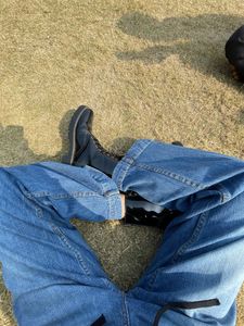Malachi Mid Blue Wide Leg Jeans