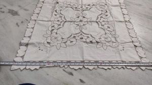 Floral Embroidered Table Cover