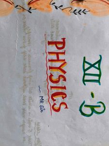 physics notes and organic chemistry class 12th
