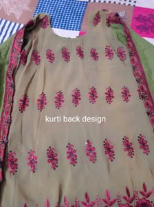 Embroidered Kurta Set with Trousers