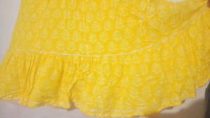 Yellow Long Frock