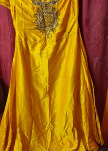 Yellow Ethnic Gown