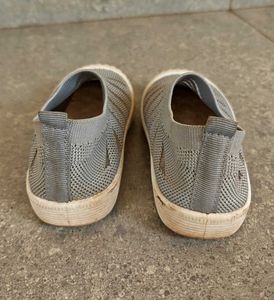 Comfortable Striped Slip-On Shoes