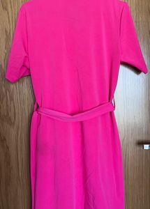 Hot Pink Blazer Dress