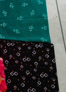 saree,night suit, blouse peices of 2  combo offer.