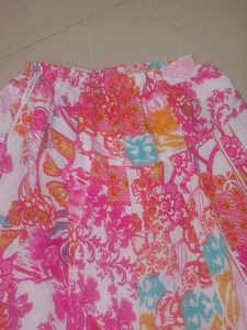 Vibrant Floral long skirt