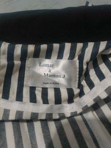 elegant black 🖤 Striped Blazer