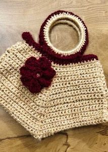 Crochet Flower Bag