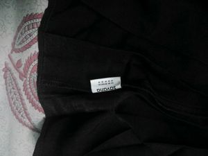 Savana Navy Blue Pleated Dress