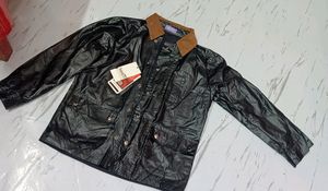 Leather Black Jacket Unisex For Men And Women New