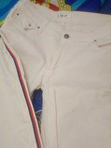 white jeans