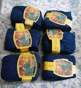 Royal Blue Thick Wool