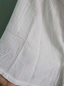 White linen Cotton Shorts
