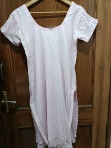 3D Luxury Lace  Baby Pink  Three Piece Of Sui