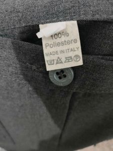 Made in Italy Grey Cargo maxi Skirt