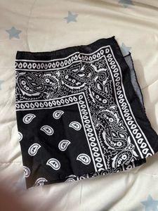 Red &amp; Black Paisley Bandanas (Set of 2)