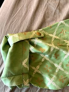 Green Printed Kurta
